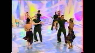 Choregraphy "La India" - Salsabor dance company - on TV with Pascal Sevran - year 1999