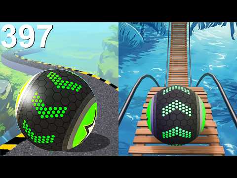 Going Balls Speedrun, Funny Fails Vs Challenge, Portal Run, Race, Level Android, iOS Gameplay 397