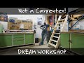 I Build a Wooden Staircase, Building My Ultimate Workshop