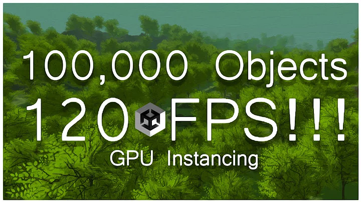 Unity GPU Instancing in less than 7 minutes!