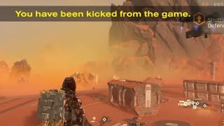 You Have Been Kicked From The Game