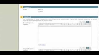 Blackboard 9: Create Test