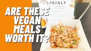 Sprinly Meals Review: Are These Vegan Meals Worth It?