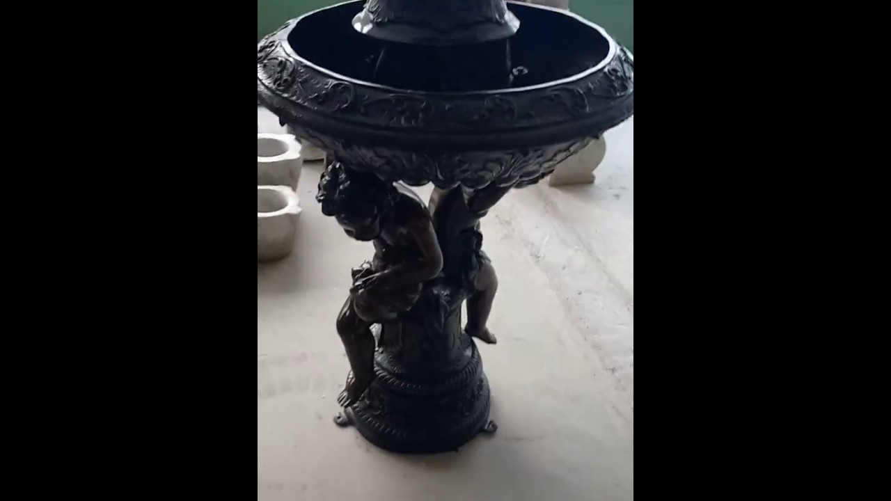 Bronze Cupid Fountain - Bronz Çeşme