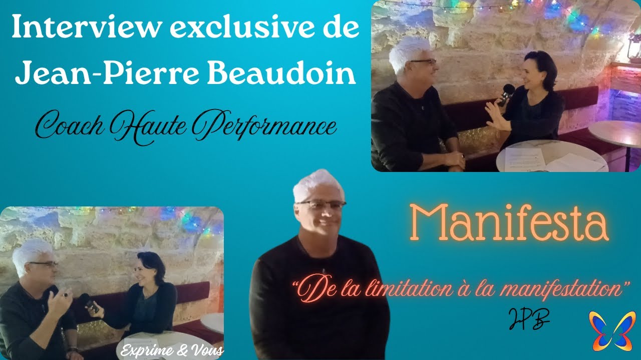 💫 Manifesta par Jean Pierre Beaudoin interview exclusive à Paris ! 🇨🇵 🇨🇦