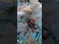 TOY T REX VS GIANT TOY BETTLE
