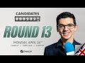 FIDE Candidates: Round 13 | Judit Polgar, Surya Ganguly & Tania Sachdev commentate