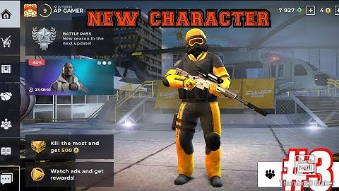 AWP Mode: Elite online 3D sniper FPS - Gameplay Walkthrough Part 3 (Android, iOS)