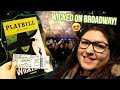 WICKED the Musical on Broadway! 💚💖 REVIEW (Rukaya Cesar)