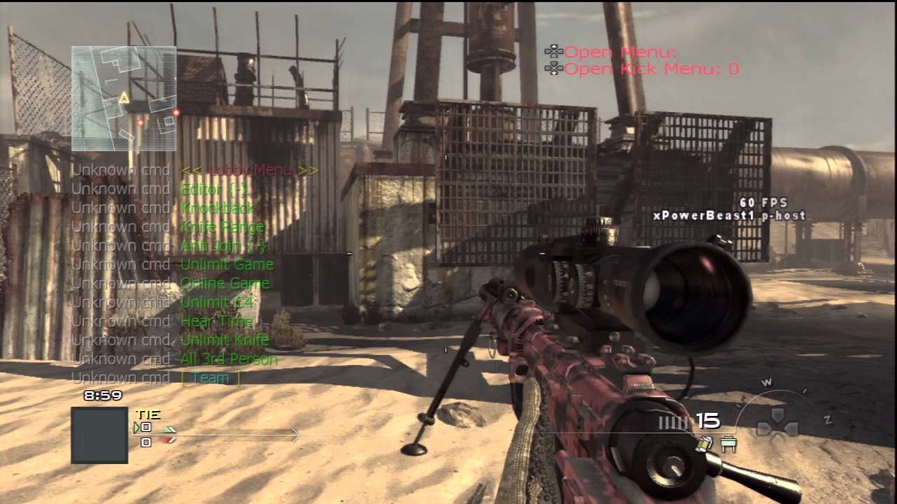 xPowerMods Personal Menu (v14) [Mw2/CFG]