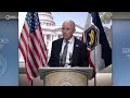 Utah Gov. Spencer Cox speaks to media at monthly news conference
