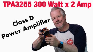 TPA3255 Power Amplifier 300Watt x 2 new project