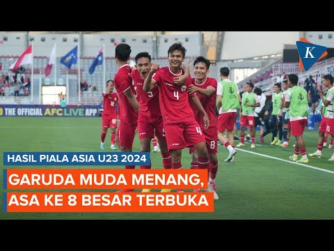 Hasil Timnas U23 Indonesia Vs Australia 1-0, Sejarah Baru Garuda Muda di Tangan STY