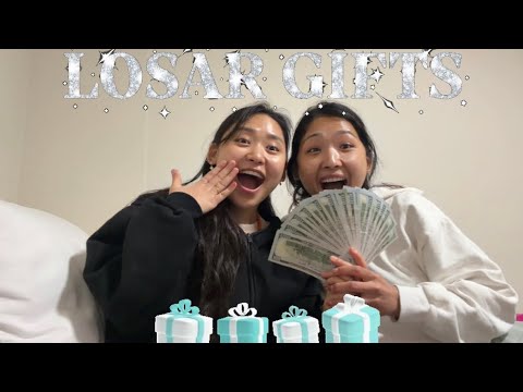 LOSAR GIFTS AND CASH FROM FAMILY 🎉 || #tibetanvlogger 