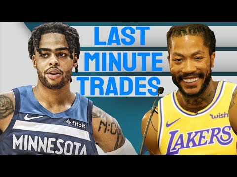 D'angelo Russell TRADE, Derrick Rose TRADE | LATE TRADE SCENARIOS [2020]