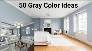gray color wall paint | wall painting design ideas | bedroom colour combination | room color ideas