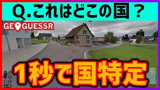 【ジオゲッサー】ストリートビューから1秒で国を当てる【国当て】