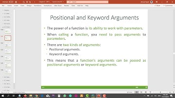 CPIT110 Chapter 6 (#78): 6.5 Positional and Keyword Arguments