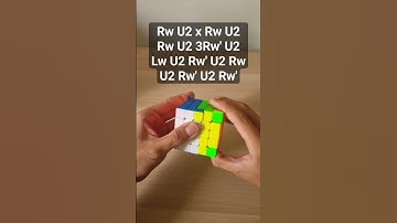 How to solve 5x5 edge parity | Tutorial #cubingshorts #cube