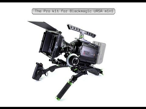 LanParte Shoulder/ Studio Rigs for URSA Mini - YouTube