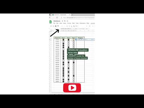 How to create Progress Tracker in Excel| Progress Check box| Check box| Excel Guru| Excel Tutorial