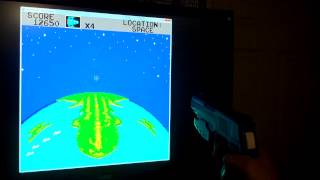 Sega Light Phaser Games on FreezeSMS with Aimtrak from ArcadeGuns.com
