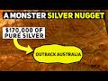 The Largest Silver Nugget Ever Found in Australia