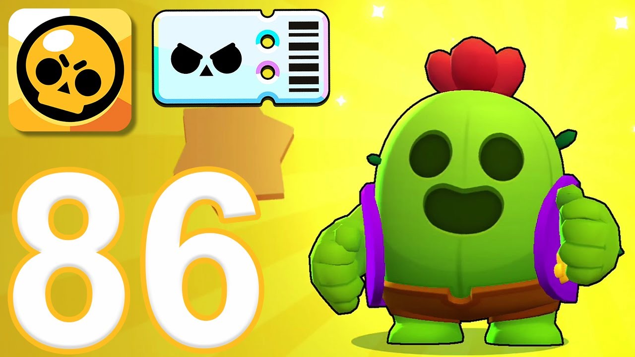 Brawl Stars - Gameplay Walkthrough Part 86 - Spike (iOS, Android)