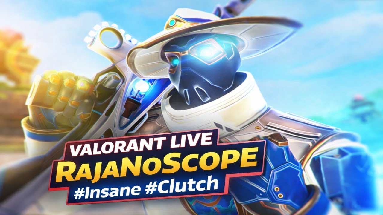 INSANE 1v5 CLUTCH 🤯 | RajaNoScope Goes God Mode | VALORANT Live MVP