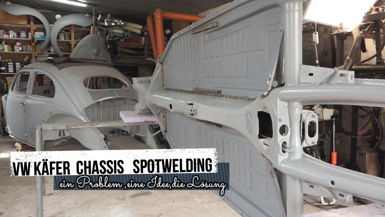 VW Käfer Restauration, volkswagen Beetle, Fusca chassis restoration, timelapse ,VW bug