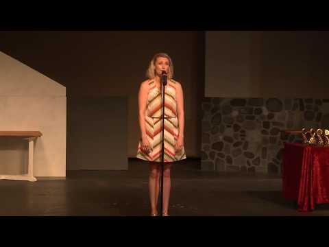 Sarah Ambrose singing "After All of This and Everything" - 2019 NYA Awards Western Regional