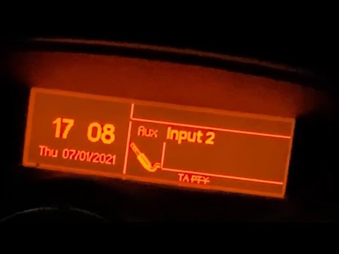 Citroen Peugeot How to Activate AUX On Radio Using Autel