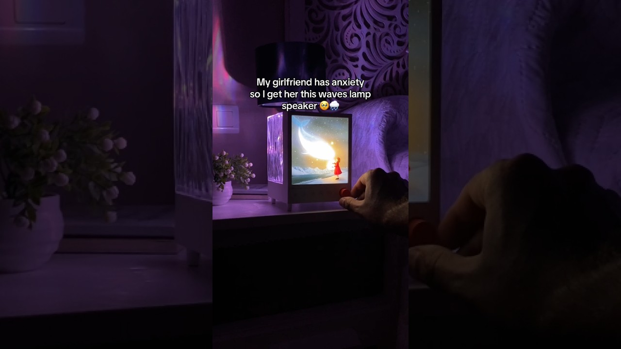 Aurora Ambient Night Light with Bluetooth | 7-Color Sleep Projector & White Noise