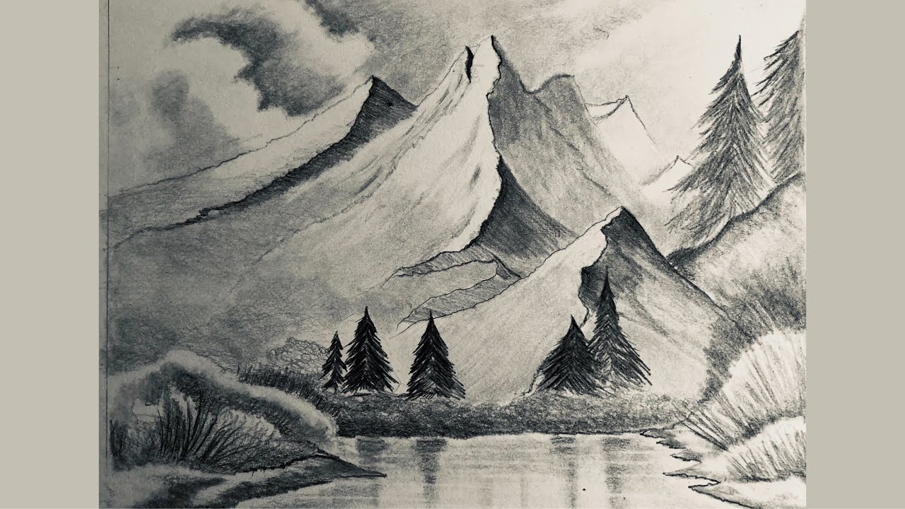 Tự học vẽ ký họa phong cảnh  Trí Núi chia sẻ trải nghiệm