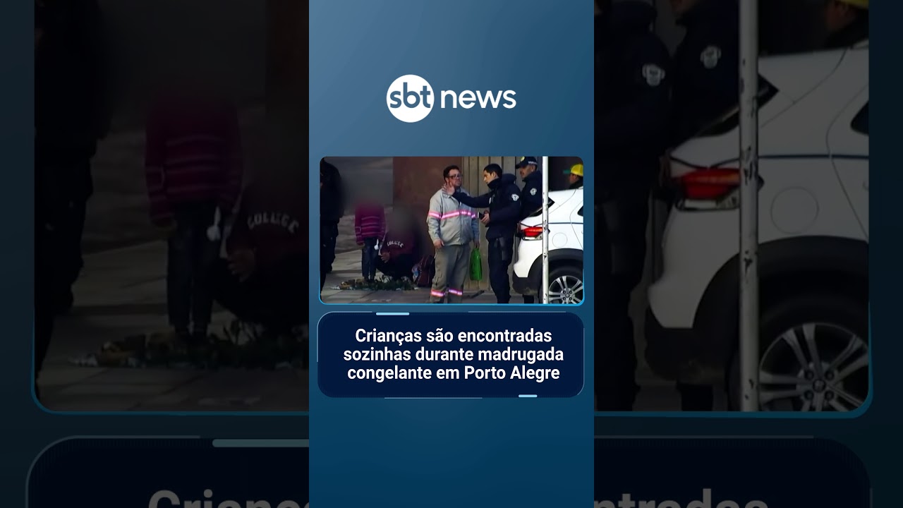 Polícia identifica responsáveis por abandono de crianças indígenas no RS | #SBTNotícias