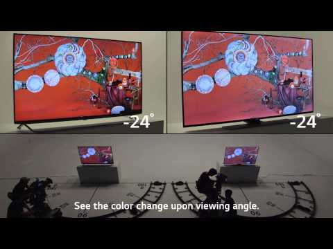 LED UHD TV Head to Head Comparison : Viewing Angle (UB95 vs. HU85)
