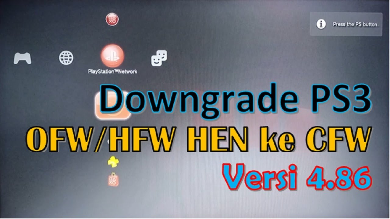 ps3 4.85 downgrade