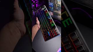 เปลี่ยนโหมดจอ Saru KX87 Retro pixel #คีย์บอร์ด #themongkeebmer #saru