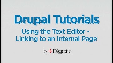 Creating a Link to an Internal Page on Your Drupal Website