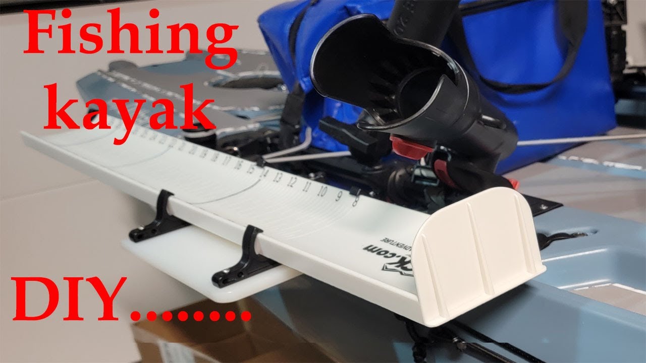 Simple and Easy Kayak Measuring Board Mount 
