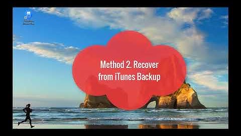 How to Recover Deleted or Lost Data from iPhone on Windows