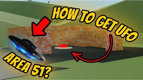 HOW TO GET THE UFO IN PTFS