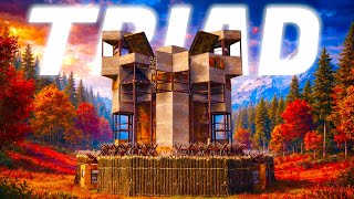 The TRIAD - Meta 4-6 Man EGG Base - RUST 2026 Design
