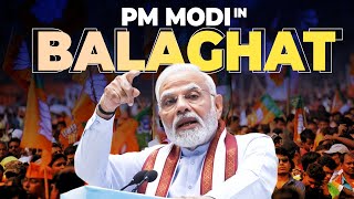 PM Modi Live | Public meeting in Balaghat, Madhya Pradesh | Lok Sabha Election 2024