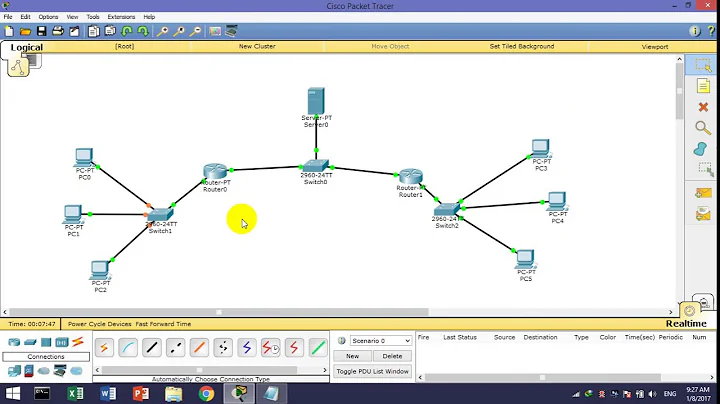 Assign IP Address Using DHCP Server (Packet Tracer)
