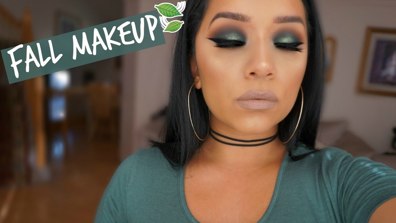 Forest Green Makeup Look Oh!MGlashes YouTube