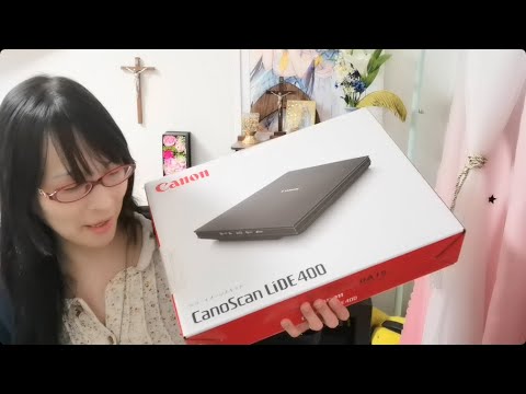 スキャナー買った 激安小型高性能 CANOSCAN LIDE 400