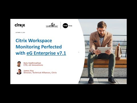 Webinar | Citrix Workspace Monitoring Perfected with eG Enterprise