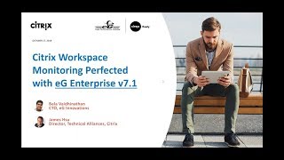 Webinar | Citrix Workspace Monitoring Perfected with eG Enterprise