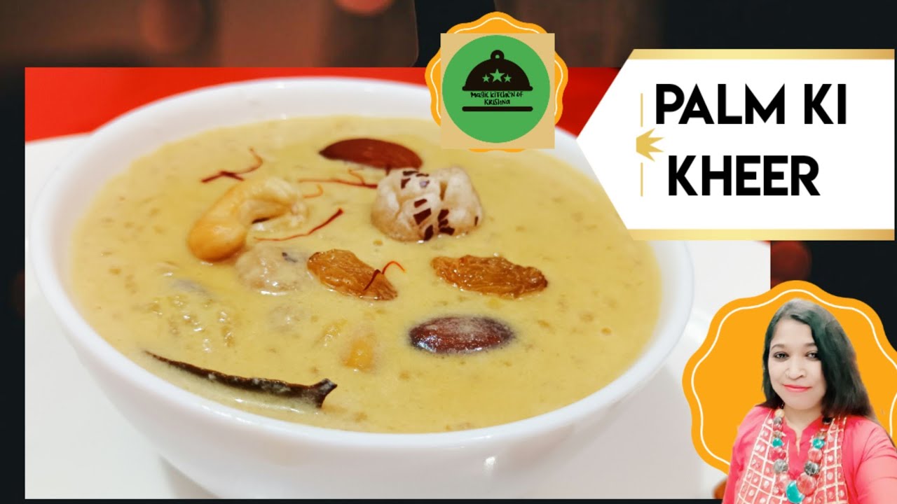Khajur Gud ki kheer/palm /Date ki kheer winter special by Magic